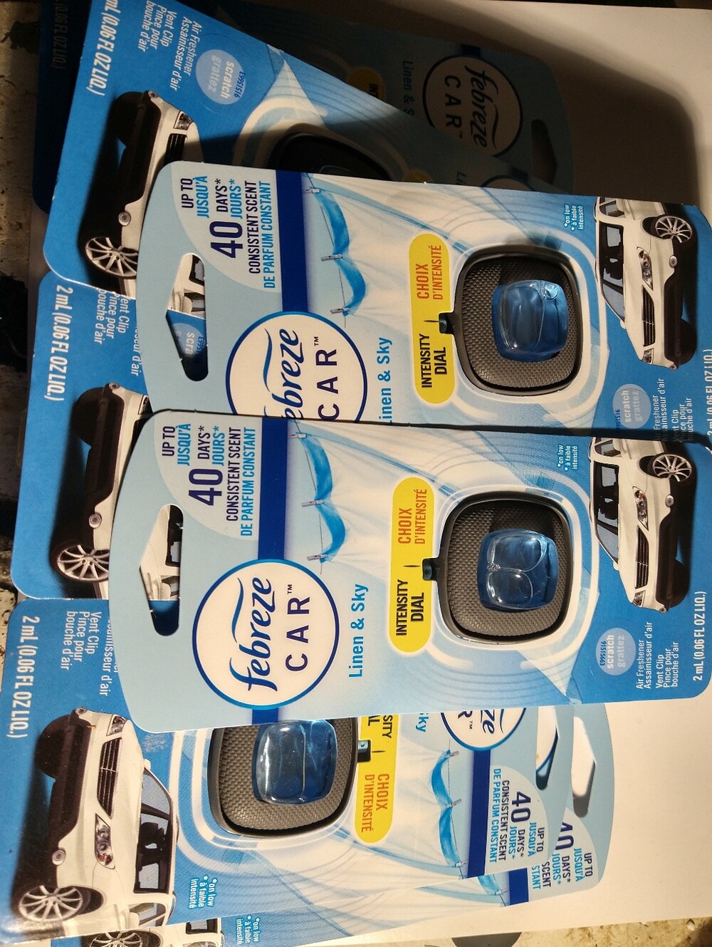 9 packs car air freshener
